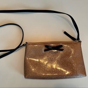 Kate Spade Sparkling Gold Crossbody Bag